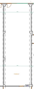 NA PRENÁJOM PREVÁDZKOVÉ/KANCELÁRSKE PRIESTORY P-118 110M2 PR - 3
