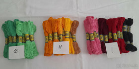 Bavlnky na vyšívanie a látky na vyšívanie - 3