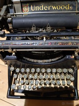 Písací stroj Underwood - 3