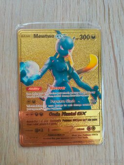 Kovové Pokémon karty - 3