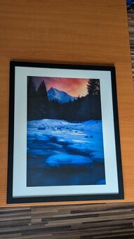 Fotoobraz; Kriváň vo farbe ľadu a ohňa - 3