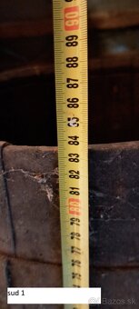 Predám drevený sud - 3