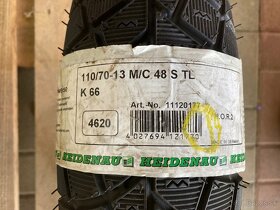 Nové pneumatiky na skúter Heidenau 110/70-13 - 3