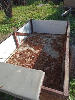 Prívesný vozík za malotraktor(parohač) - 3