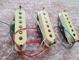 Snímače Stratocaster 70 roky z gitary Maya -Made in Japan - 3