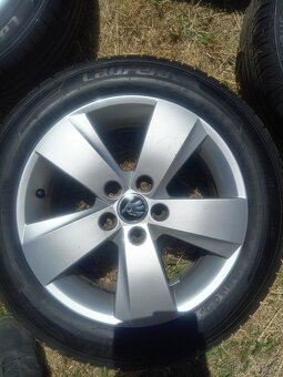 5x100 R15 original Fabia III, rocne pneu - 3