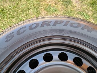 Sada kolies VW Tiguán 2, plechové disky + pneu 215/65 R17 - 3