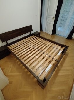 Manželská posteľ 160x200 s nočnými stolíkmi - 3