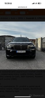 BMW X7 M50i možný odpočet DPH - 3