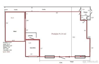 Obchodné priestory, Trenčín, Zámostie - 3