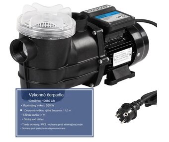 Čerpadlo na pieskový filtračný systém 10 980 l/h - 3