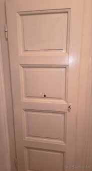 Interiérové dvere drevené, 2x - 3