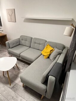 Rohový rozkladací gauč - 3