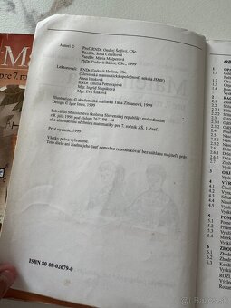 Učebnica - Matematika pre 7. ročník základných škôl - 3