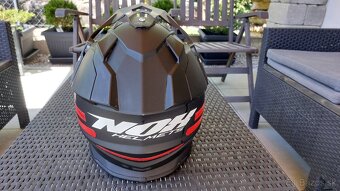 Enduro prilba NOX N312 čierna matná - 3