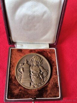 Medaila Obchodná živnostenská komora Praha 1920 - 3