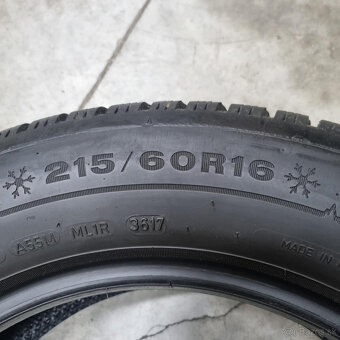 Zimné pneumatiky 215/60 R16 DUNLOP DOT3617 - 3