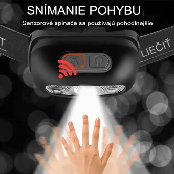 🔦 Nová čelovka s pohybovým senzorom – TERAZ LEN ZA 8 € - 3