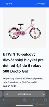 Dievčenský bicykel - 3