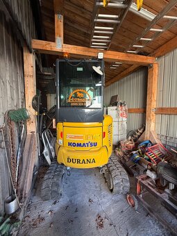 Minirýpadlo Komatsu PC26 - 3