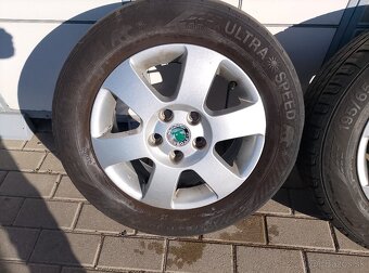 Predám Hliníkové Disky Org ŠKODA 5x112 R16 ET 47 - 3