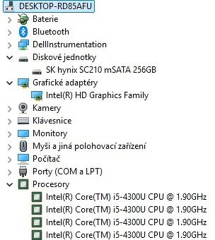 ▼Dell Latitude E7240 - 12,5" / i5-4300U / 8GB / SSD / ZÁR▼ - 3