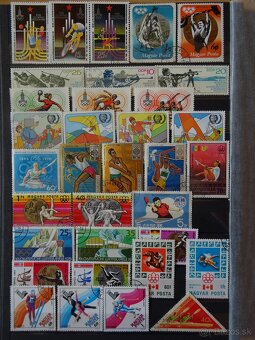 Pekná zbierka známok ŠPORT 1 - 3