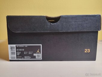 Nike air Jordan 1 Mid light smoke grey - 3