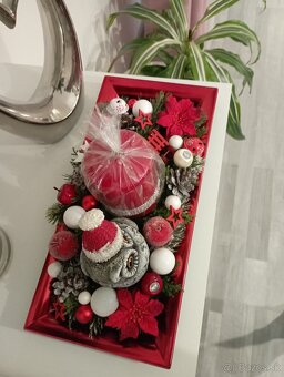 Vianočná dekorácia na stôl - 3