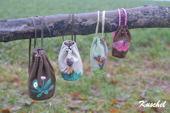 Maľované mešteky, kožené - 3