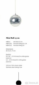 Tom Dixon - Mirror Mini Ball Pendant 25cm - 3