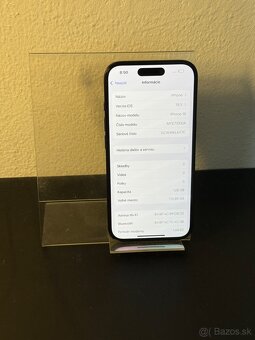 Predám Apple iPhone 16 128GB Black Máme známky opotrebovania - 3