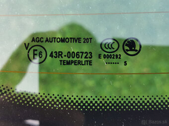 Zadné sklo na Škoda Fabia III. - 3