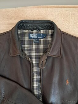 Original kozena bunda od znacky „POLO by Ralph Lauren“. - 3