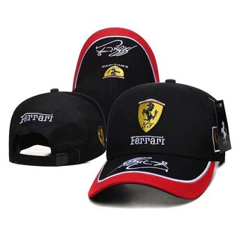 Bunda Plus Šiltovka Ferrari Black .......... - 3