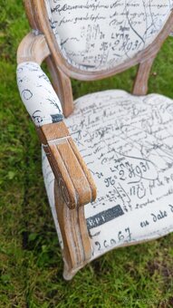 Stoličky vintage štýl 2ks - 3