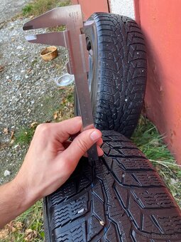 Zimné pneu Nokian WR D4 185/65 R15 88T na diskoch - 3