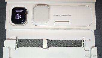 Apple Watch 11, 46 mm Natural Titanium Milanese Loop - 3