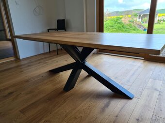 Jedálenský dubový stôl - 3