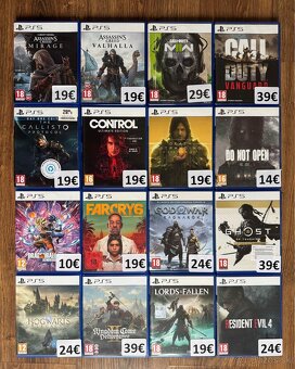 HRY na PS4 a PS5 (4+1 alebo 6+2 zdarma) - 3