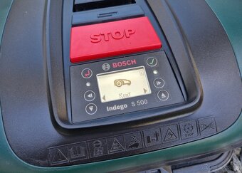 Robotická kosačka Bosch Indego S 500 - 3