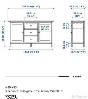 IKEA Hemnes komoda pribornik - 3