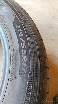 Letné pneumatiky 215/55 r 17 - 3