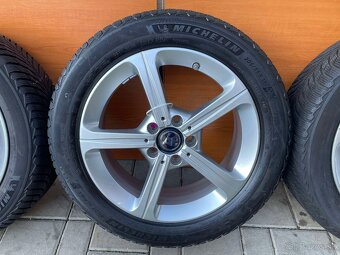 Orig. Mercedes alu disky 5x112 6,5jx17 ET44 205 55 R17 zimn - 3