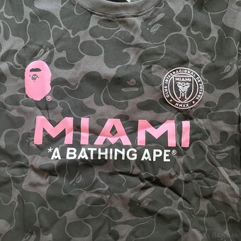 Bape X Inter Miami tričko - 3