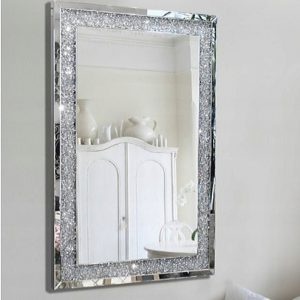 luxusné nástenné zrkadlo Glamour s krištáľmi PREMIUM 120x80 - 3