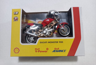 modely motoriek Ducati z edície Shell V-Power, motorky - 3