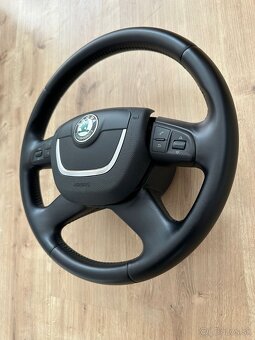 Multifunkčný volant škoda superb 2 octavia 2 facelift - 3