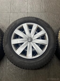 Predam zimnu sadu s plechovymi diskami a rozmerom 215/60 R16 - 3