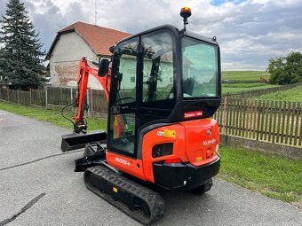 Minibagr Kubota KX019-4 hyd.podvozek/ hyd.svah/ 2t - 3